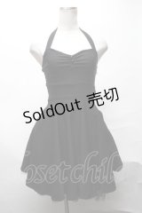 KILLSTAR / ホルターネックワンピース  黒 S-25-04-01-061-PU-OP-HR-ZS