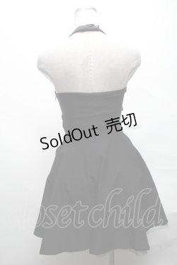 画像2: KILLSTAR / ホルターネックワンピース  黒 S-25-04-01-061-PU-OP-HR-ZS