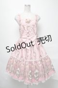 Angelic Pretty / カメオウィンドウティアードジャンパースカート  ピンク S-25-04-01-063-AP-OP-AS-ZS