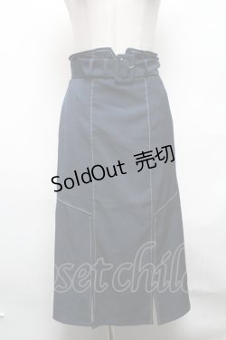 画像1: F&A / ロングスカート  紺 S-25-04-01-071-LO-SK-AS-ZS