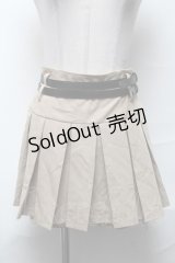 evelyn / プリーツスカパン  ベージュ S-25-04-01-082-LO-SK-AS-ZS