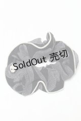 HYSTERIC GLAMOUR / スカルチャーム付きシュシュ  黒 S-25-04-01-011-PU-AC-HR-ZS