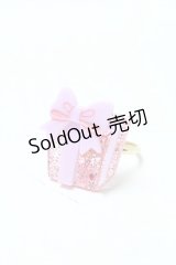 Angelic Pretty / プレゼントBOXリング  ピンク S-25-04-01-013-AP-ZA-AS-ZS