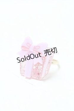 画像1: Angelic Pretty / プレゼントBOXリング  ピンク S-25-04-01-013-AP-ZA-AS-ZS