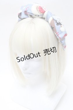画像1: metamorphose / Wonder Card リボンカチューシャ  サックス S-25-04-01-015-ME-AC-AS-ZS