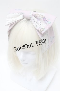 画像1: axes femme kawaii / 10thアニバーサリーヘッドドレス  ピンク S-25-04-01-020-AX-AC-AS-ZS