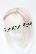 LOLITA / リボンカチューシャ  ピンク S-25-04-01-022-LO-TO-AS-ZS