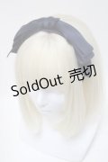 LOLITA / リボンカチューシャ  紺 S-25-04-01-023-LO-TO-AS-ZS