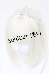 MILK / パールリボンカチューシャ  クリア S-25-04-01-025-ML-AC-AS-ZS