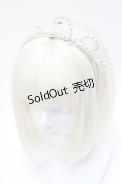 画像1: MILK / パールリボンカチューシャ  ゴールドｘパール S-25-04-01-026-ML-AC-AS-ZS