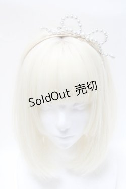 画像2: MILK / パールリボンカチューシャ  ゴールドｘパール S-25-04-01-026-ML-AC-AS-ZS