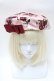 画像2: Royal Princess Alice / ルビー柘榴 Spinコラボ ベレー帽  ピンク S-25-04-01-028-LO-AC-AS-ZS (2)