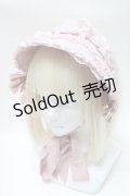 星箱works / リトルグレイスボンネット  ピンク S-25-04-01-029-PU-AC-AS-ZS