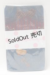 Angelic Pretty / Antique Chocolaterieタイツ  ブルー S-25-04-01-004-AP-ZA-AS-ZS