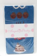 Angelic Pretty / Cream Cookie Paradeオーバーニー  ブルー S-25-04-01-005-AP-ZA-AS-ZS