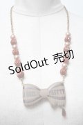Angelic Pretty / Melty Ribbon Chocolateネックレス  ブラウン S-25-04-01-037-AP-AC-AS-ZS