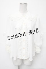 Angelic Pretty / Sugaryシフォンブラウス  オフ S-25-04-03-050-AP-BL-HR-ZS