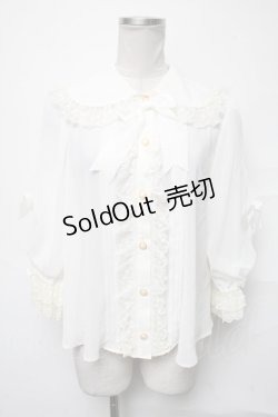 画像1: Angelic Pretty / Sugaryシフォンブラウス  オフ S-25-04-03-050-AP-BL-HR-ZS