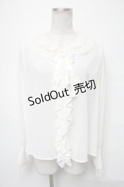 画像1: Angelic Pretty / Holyシフォンブラウス  オフ S-25-04-03-051-AP-BL-HR-ZS