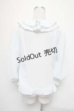 画像2: Angelic Pretty / Moonlightブラウス  サックス S-25-04-03-053-AP-BL-HR-ZS