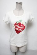Angelic Pretty / Melty Berry Princessプリントカットソー  キナリ S-25-04-03-056-AP-TO-HR-ZS
