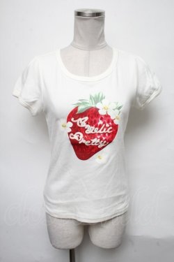 画像1: Angelic Pretty / Melty Berry Princessプリントカットソー  キナリ S-25-04-03-056-AP-TO-HR-ZS