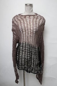 Drug Honey / バイカラーニットトップス   S-25-04-03-066-PU-TO-AS-ZT129