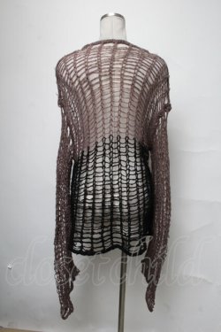 画像2: Drug Honey / バイカラーニットトップス   S-25-04-03-066-PU-TO-AS-ZT129