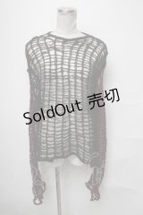 Drug Honey / バイカラーニットトップス   S-25-04-03-067-PU-TO-AS-ZS
