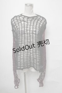 Drug Honey / バイカラーニットトップス   S-25-04-03-067-PU-TO-AS-ZS