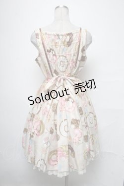 画像2: Angelic Pretty / Baked Sweets Paradeジャンパースカート  ベージュ S-25-04-03-071-AP-OP-HR-ZS