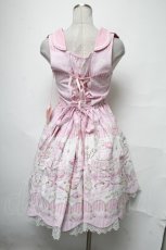 画像2: BABY,THE STARS SHINE BRIGHT / くみゃちゃんは小さな小さなお菓子職人ジュディジャンパースカート  ピンク S-25-04-03-074-BA-OP-HR-ZS (2)