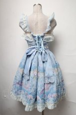 画像2: Angelic Pretty / Aquarium Carnivalペプラムジャンパースカート  サックス S-25-04-03-075-AP-OP-HR-ZS (2)