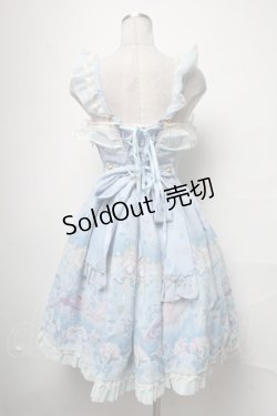 画像2: Angelic Pretty / Aquarium Carnivalペプラムジャンパースカート  サックス S-25-04-03-075-AP-OP-HR-ZS