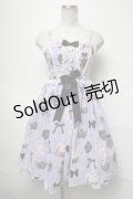 Angelic Pretty / Mademoiselle de Parisジャンパースカート  ラベンダー S-25-04-03-077-AP-OP-HR-ZS