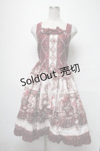 ALICE and the PIRATES / Kitten’s Wonder Night Tea Party柄セット  ボルドー S-25-04-03-078-PA-OP-HR-ZS
