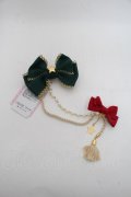 Angelic Pretty / カーニバルサテンブローチ  グリーン S-25-04-03-011-AP-ZA-HR-ZS