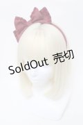 Angelic Pretty / ななめシフォンカチューシャ  ボルドー S-25-04-03-030-AP-AC-HR-ZS