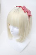 Angelic Pretty / ときめきリボンカチューシャ  赤 S-25-04-03-033-AP-AC-HR-ZS