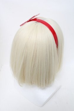画像2: Angelic Pretty / ときめきリボンカチューシャ  赤 S-25-04-03-033-AP-AC-HR-ZS
