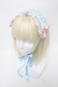 Angelic Pretty / Sugar Sweetヘッドドレス  サックス S-25-04-03-034-AP-AC-HR-ZS
