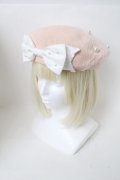 Angelic Pretty / Pearl Ribbonベレー  ピンク S-25-04-03-038-AP-AC-HR-ZS