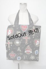 Angelic Pretty / Noble Collectionトートバッグ  黒 S-25-04-03-045-AP-BG-HR-ZS