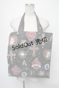 Angelic Pretty / Noble Collectionトートバッグ  黒 S-25-04-03-045-AP-BG-HR-ZS