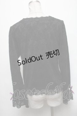 画像2: axes femme / バラクロス総レースインナー  黒 S-25-04-05-046-AX-TO-HR-ZS