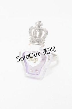 画像1: Angelic Pretty / Romantic Perfumeリング  ラベンダー S-25-04-05-005-AP-AC-AS-ZS