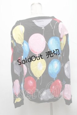 画像2: MILKBOY / Happinessバルーンロングカーデ  黒 S-25-04-05-054-MB-TO-AS-ZS