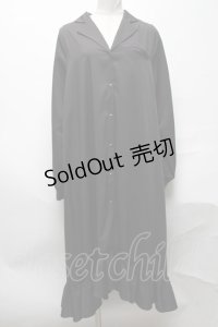 jouetie / シャツワンピース  黒 S-25-04-05-056-EL-OP-AS-ZS