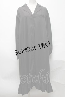 画像1: jouetie / シャツワンピース  黒 S-25-04-05-056-EL-OP-AS-ZS