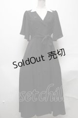 jouetie / シャツワンピース  黒ｘ白 S-25-04-05-057-EL-OP-AS-ZS